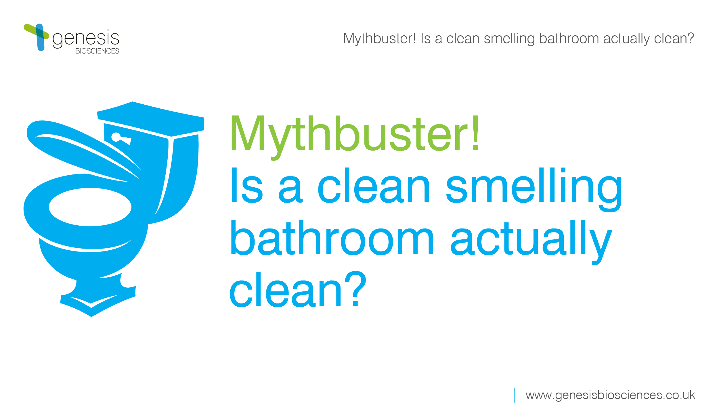 Mythbuster: Is a clean smelling bathroom actually clean?