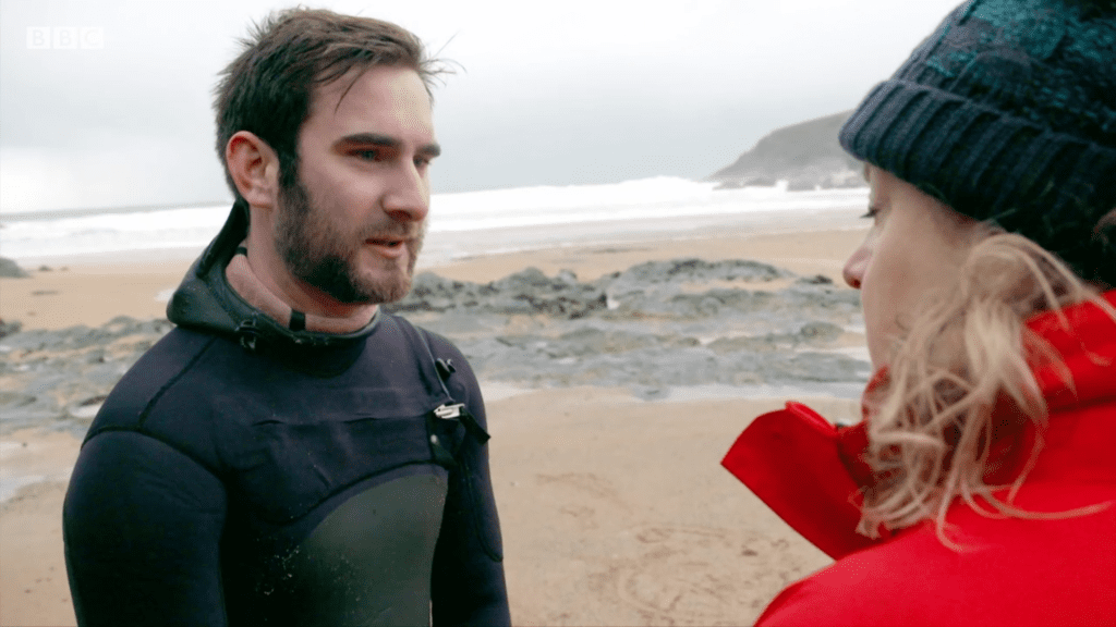 Antibiotic Resistance Countryfile Blog - Surfer Chatting With Host
