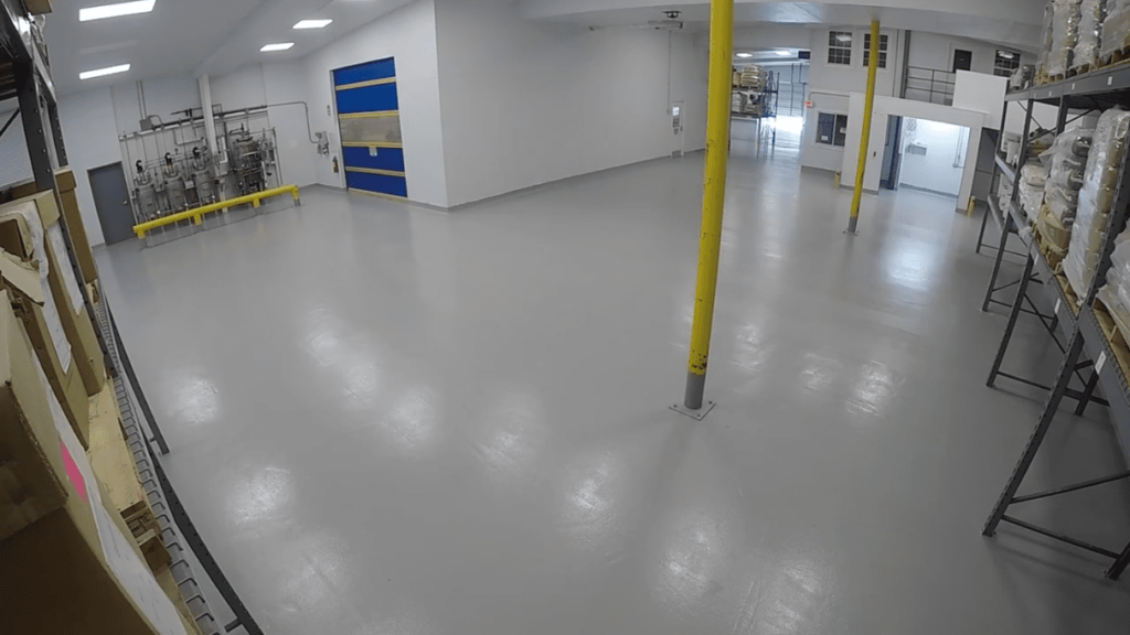 New antimicrobial flooring fitted in Genesis Biosciences US facility, July 2018 - read the news on our UK website