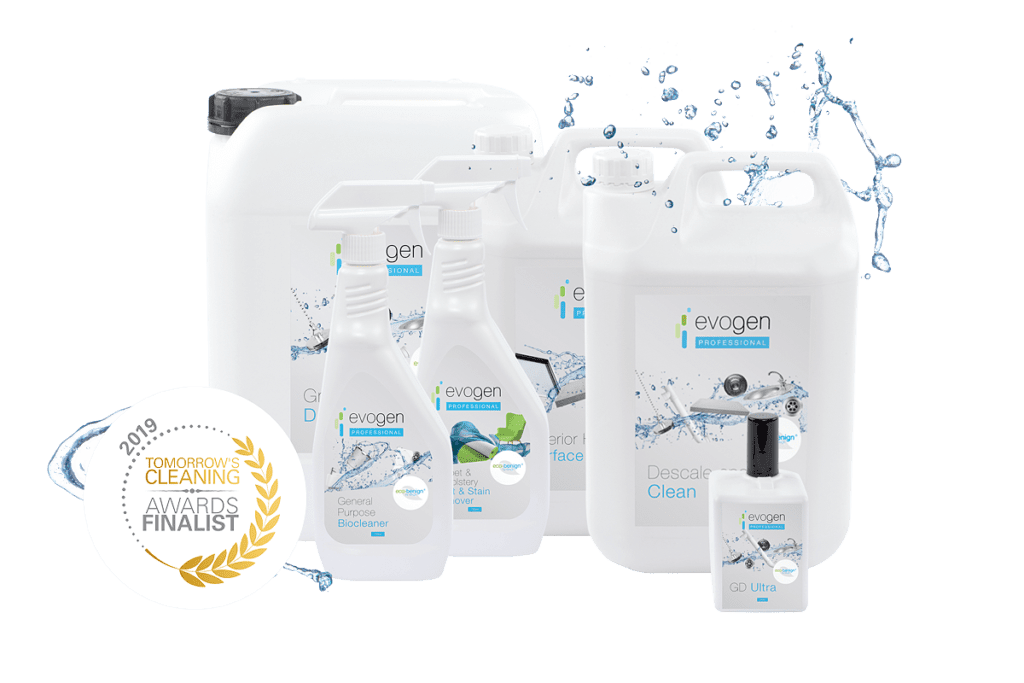 Tomorrow’s Cleaning Awards 2019 - Finalist Logos - Evogen Professional has been shortlist - vote now!