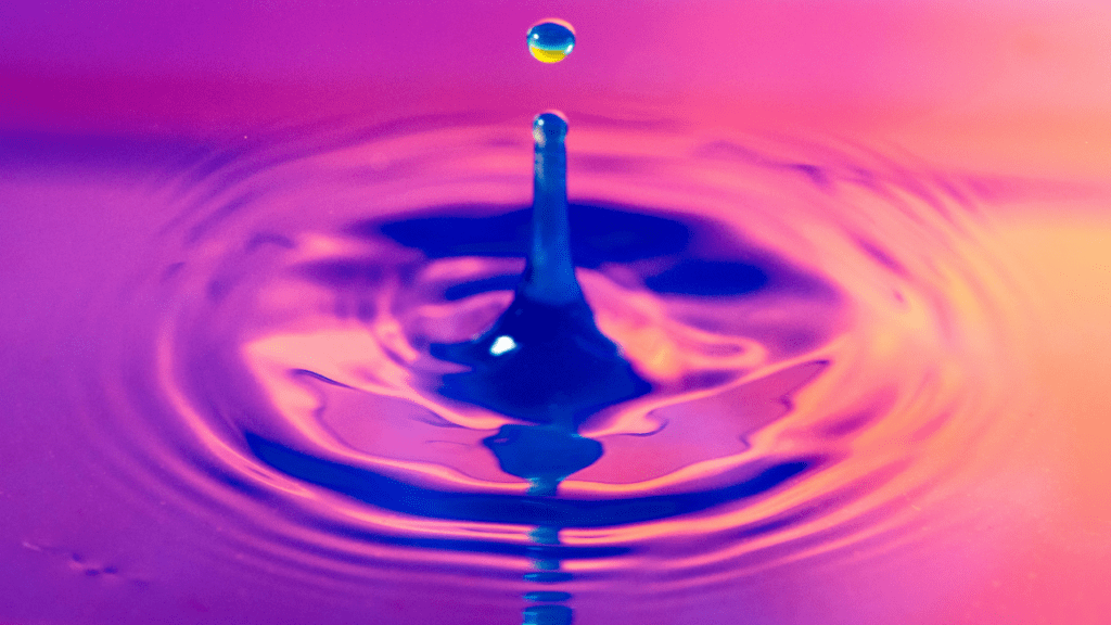 splashing pink liquid for eco-benign® blog