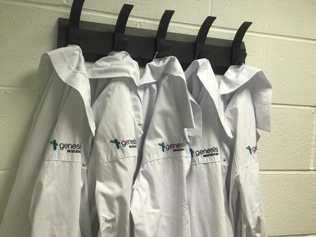 Genesis Biosciences UK Lab Coats