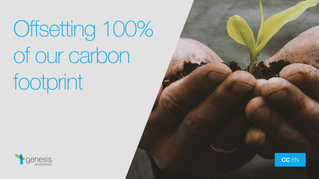 Offsetting 100% of our carbon footprint in 2021