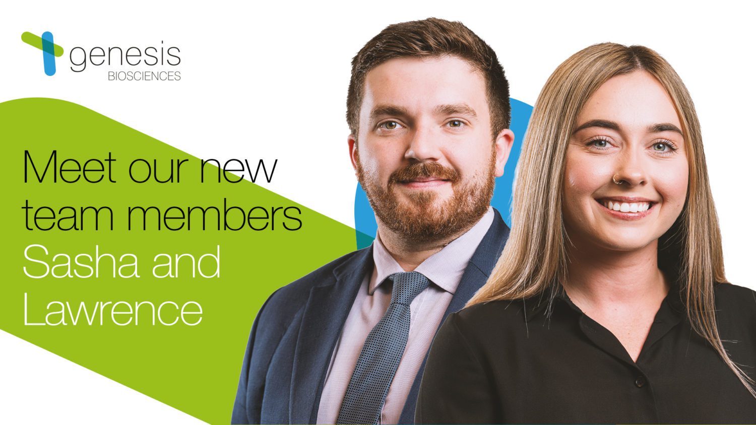 Meet our new team members – Sasha and Lawrence