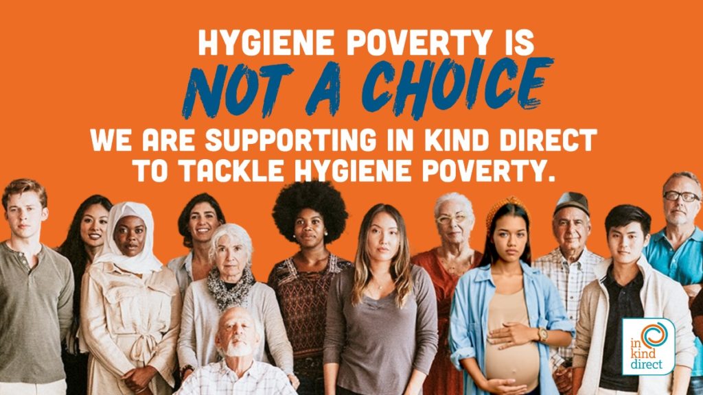 Supporting In Kind Direct Not a Choice campaign with product donations